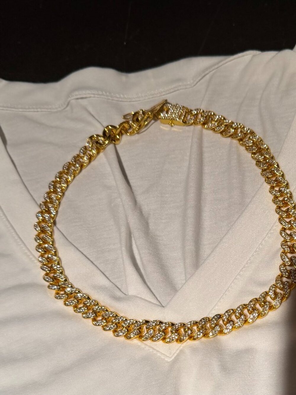 Neckace Cuban Chain Link Iced Out Hip Hop Chain